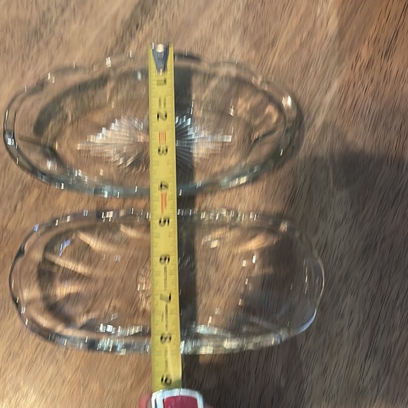 2 vintage glass condiment serving dishes or display 💎 - Picture 9 of 16